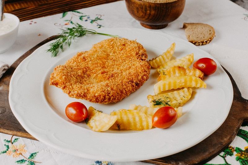 Pui crocant cu parmezan la airfryer